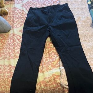 Old Navy Black Women's Straight-Leg Pants